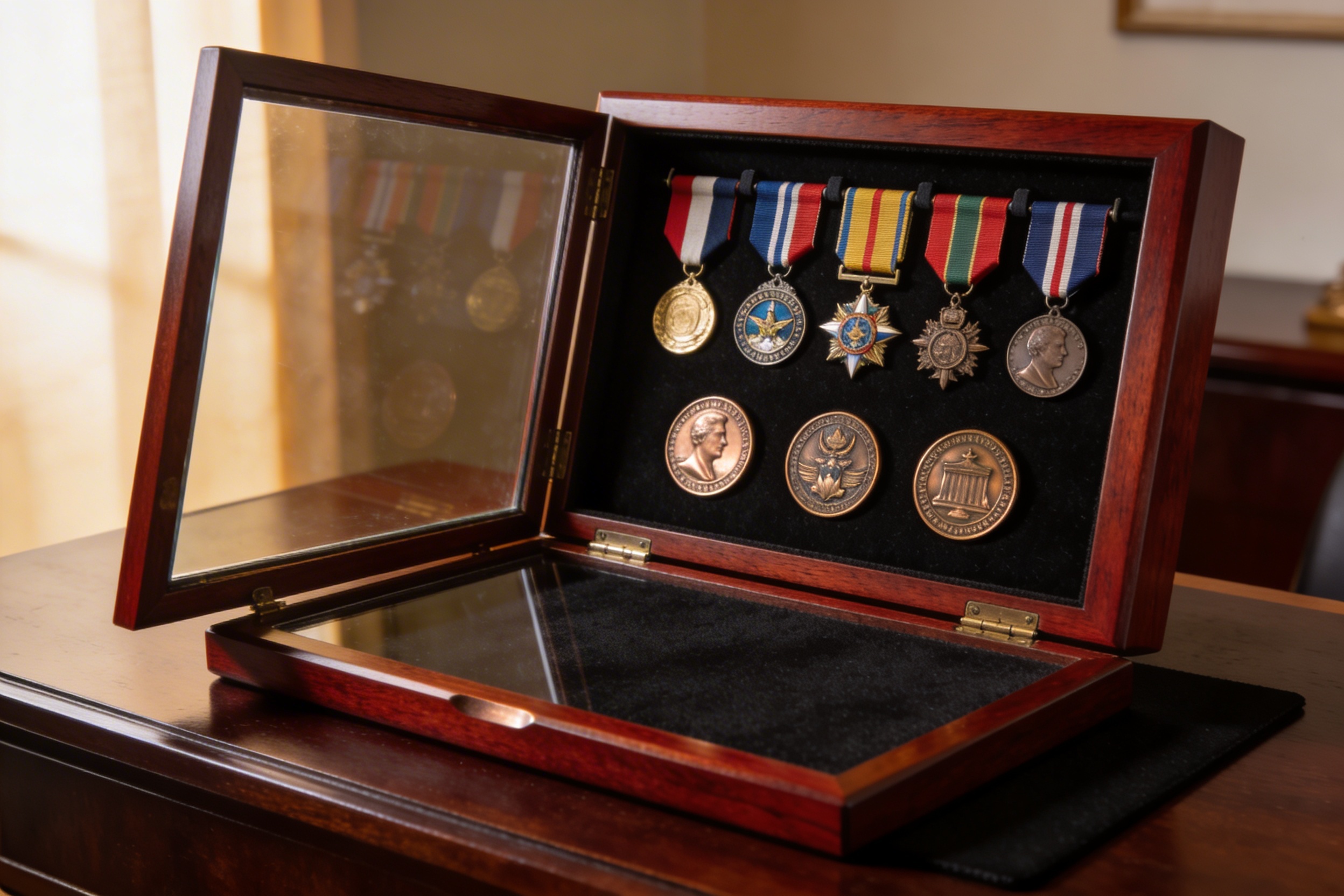 Medallion Case Guide: Military Memento Display Options | Memorials.com Info  Center