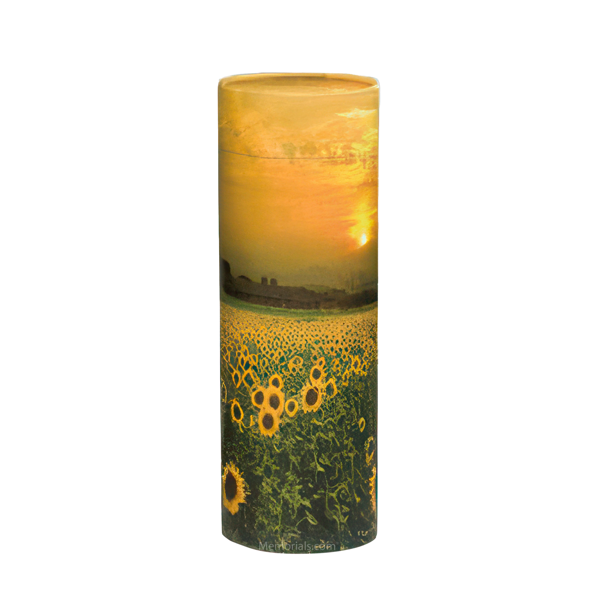 Sunflower Scattering Biodegradable Urn