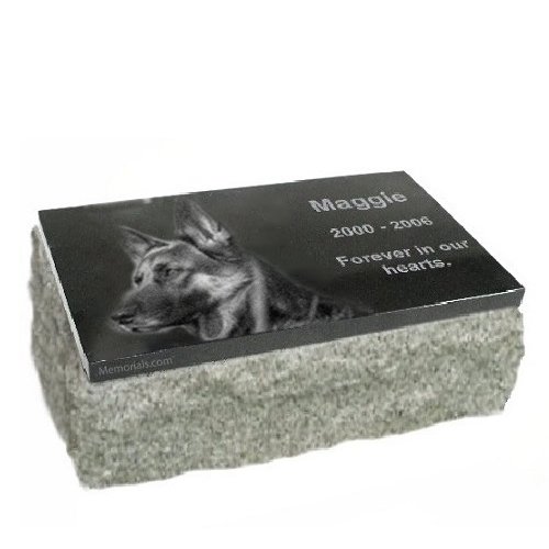 Rustic Granite Medium Pet Stone
