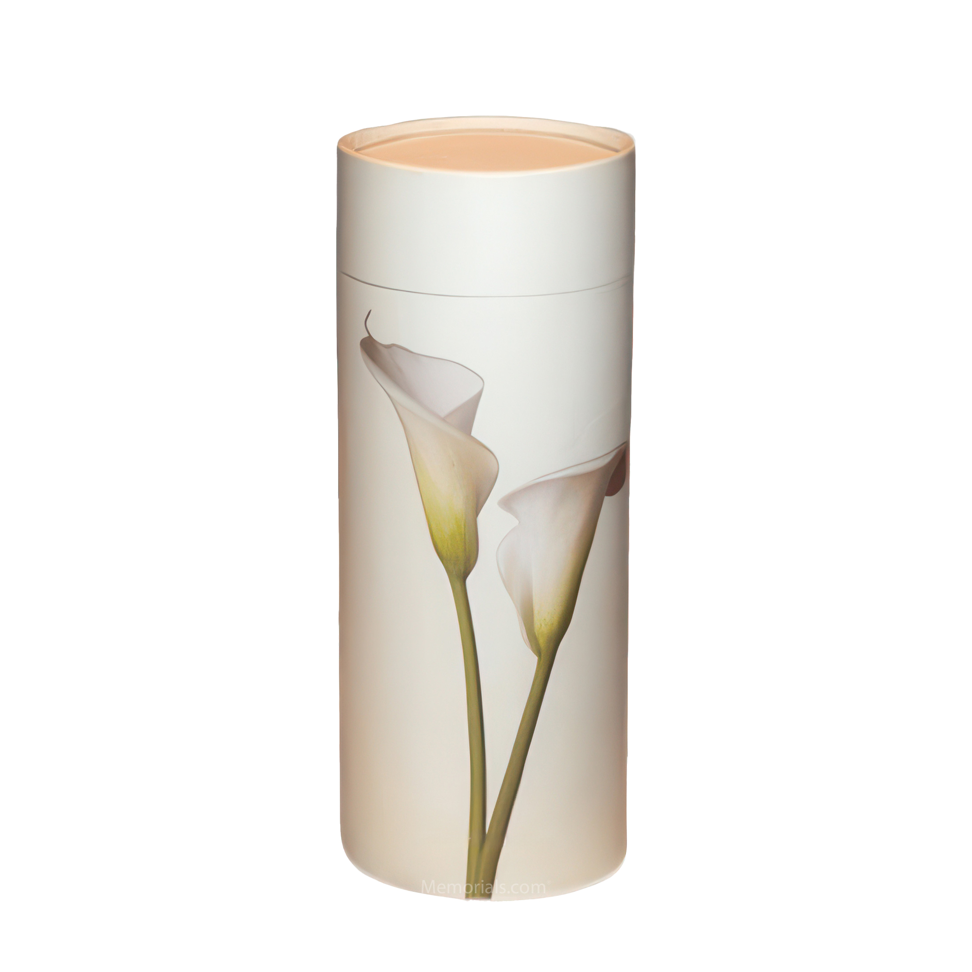 Lily Scattering Biodegradable Urn