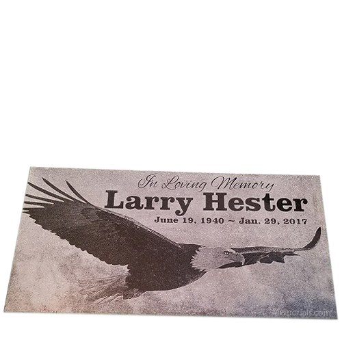 Soaring Eagle Granite Memorial Stone