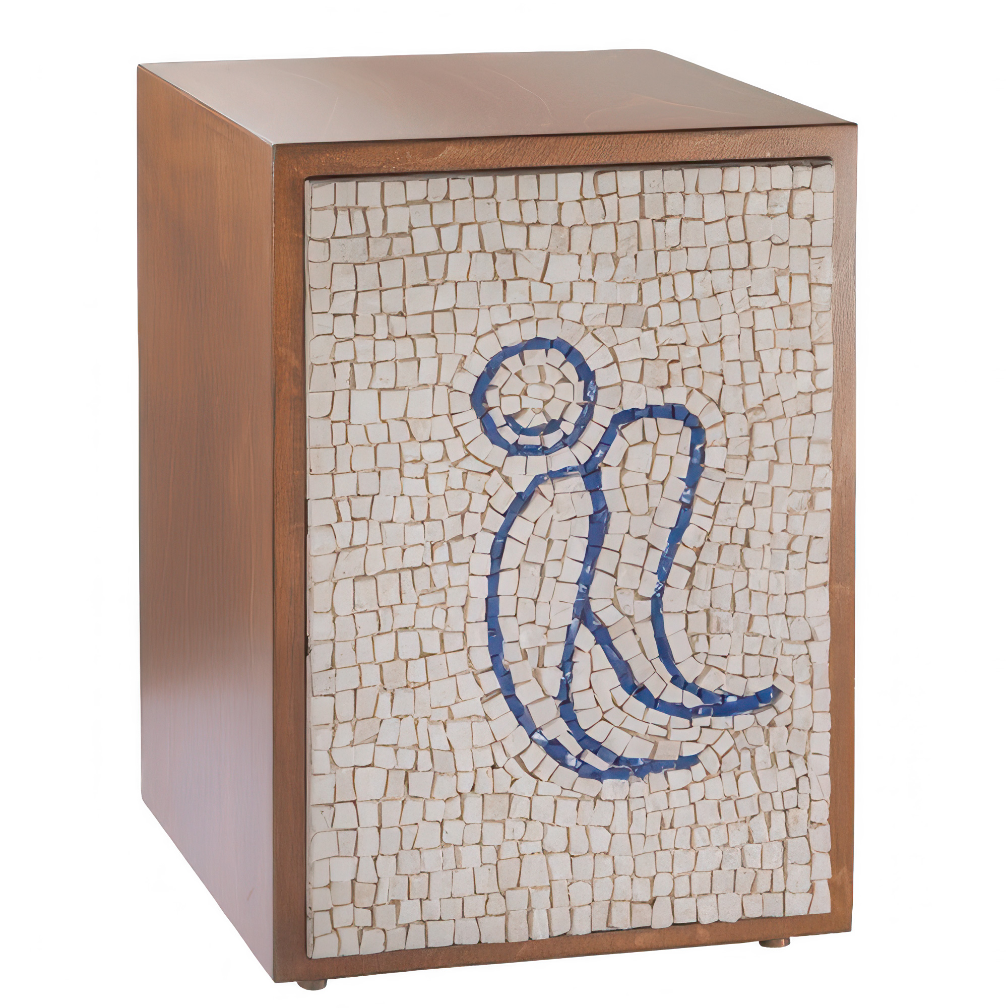 Angel Mosaic Cremation Urn