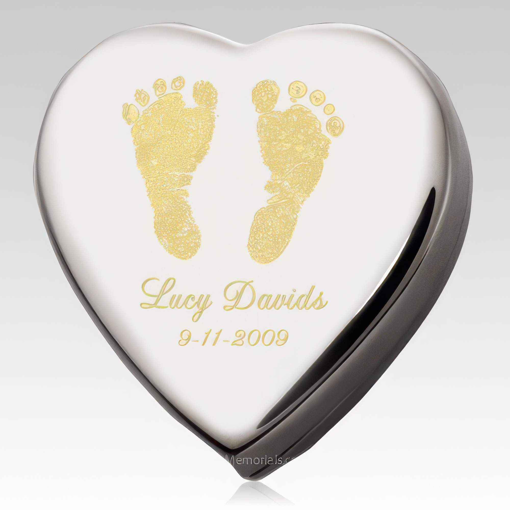 Baby Feet Prints Keepsake Box