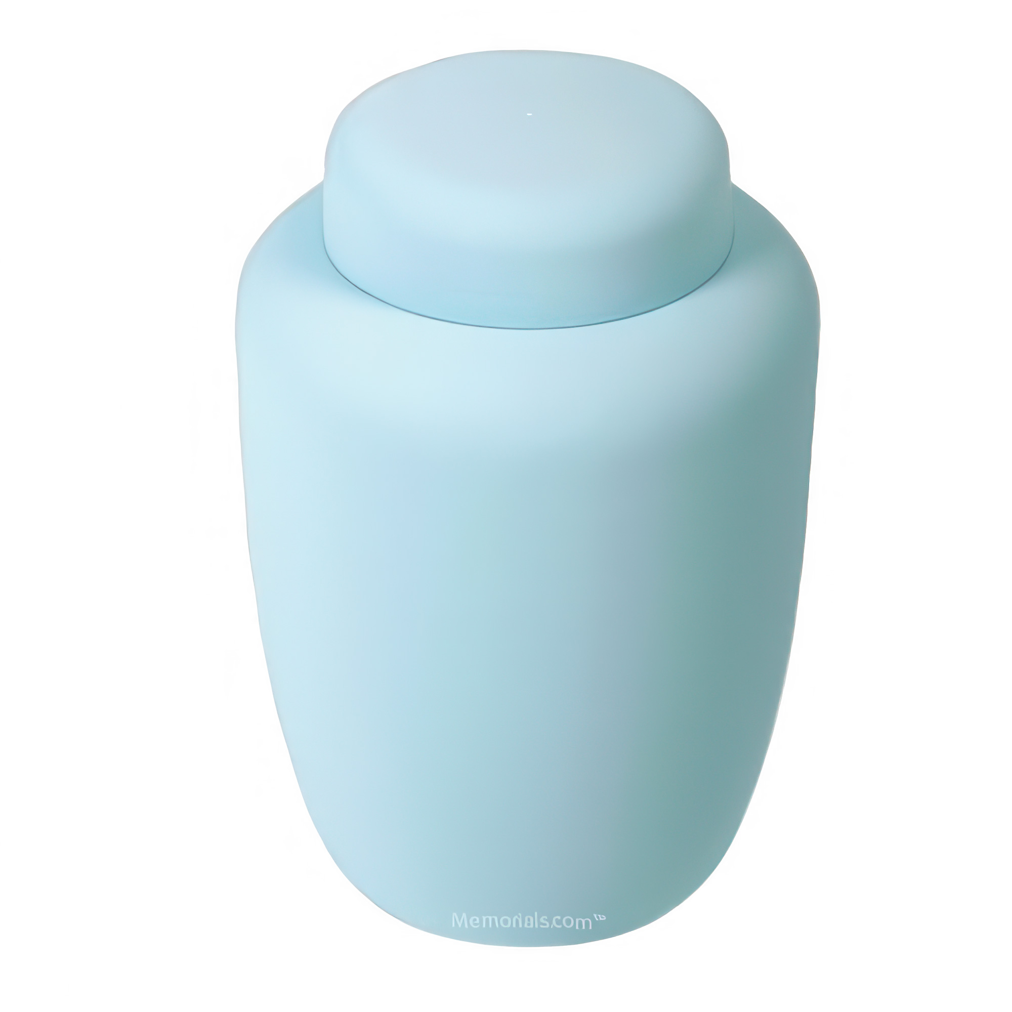 Blue Cornstarch Biodegradable Urn