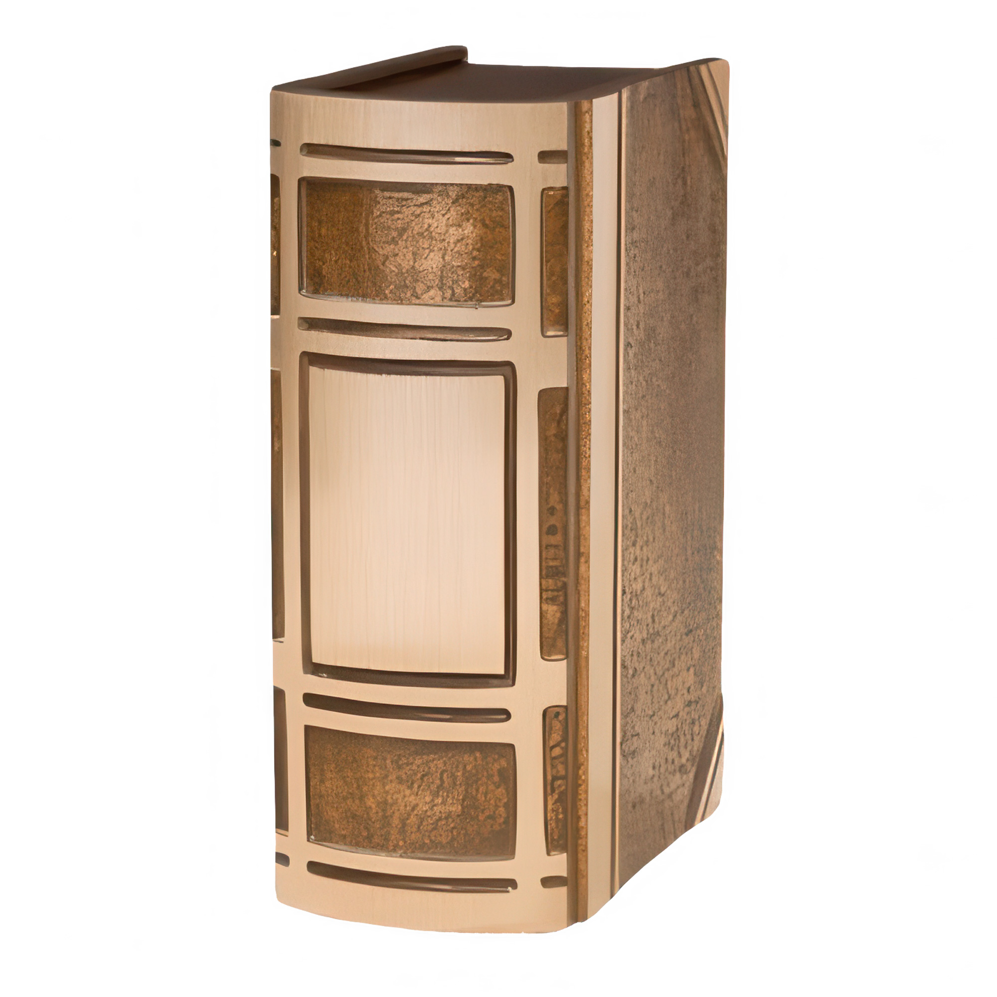 Bronze Book Cremation Urn