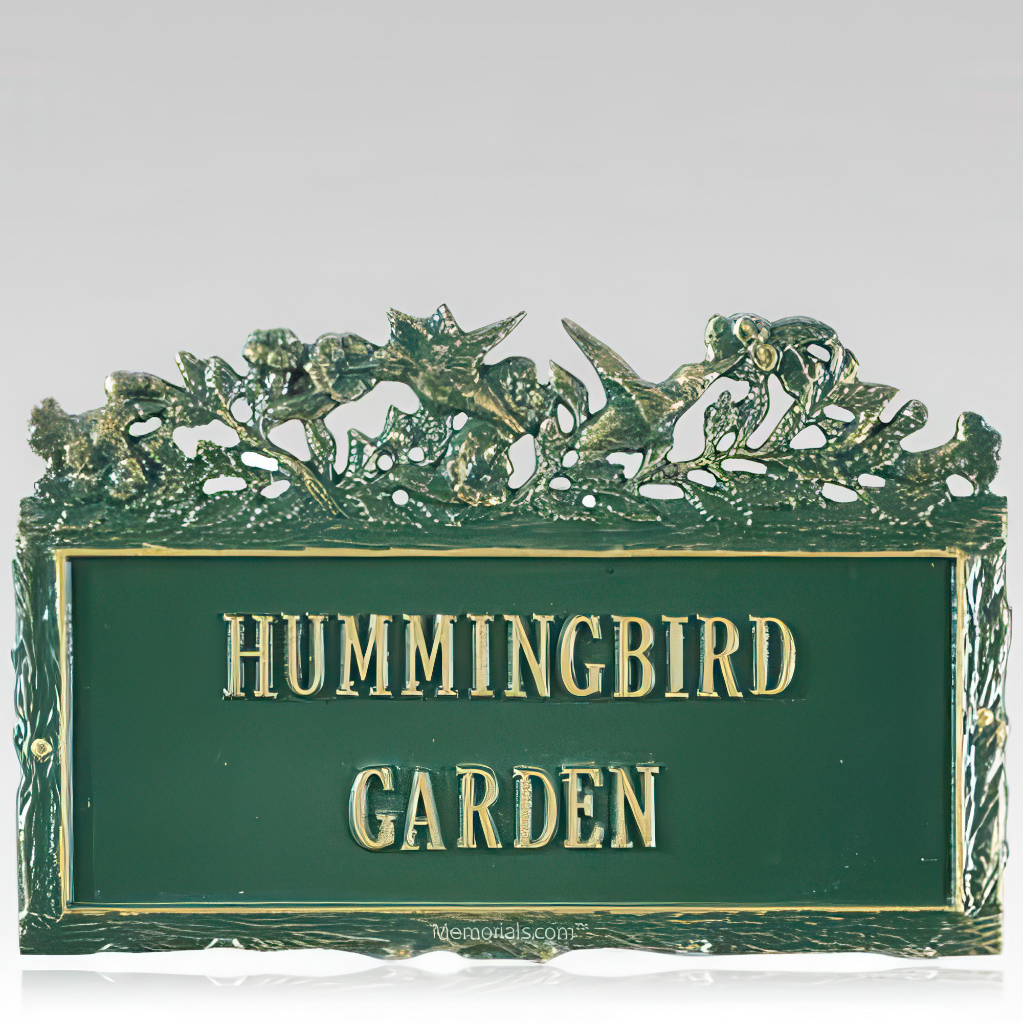 Hummingbird Dedication Plaque