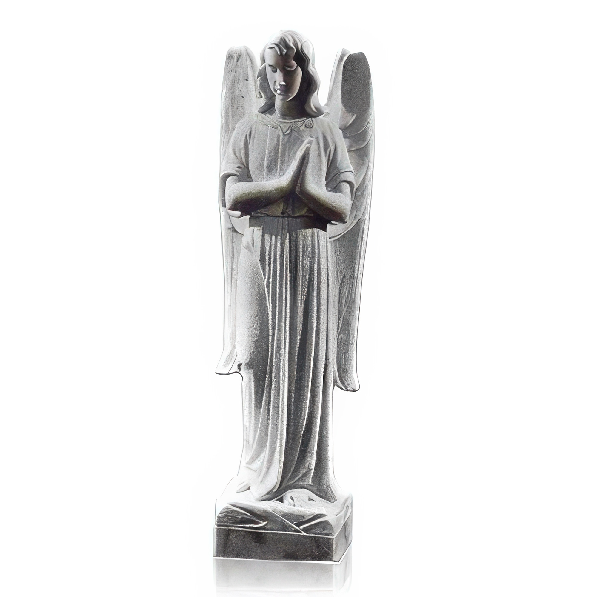 In Prayer Angel Marble Statues