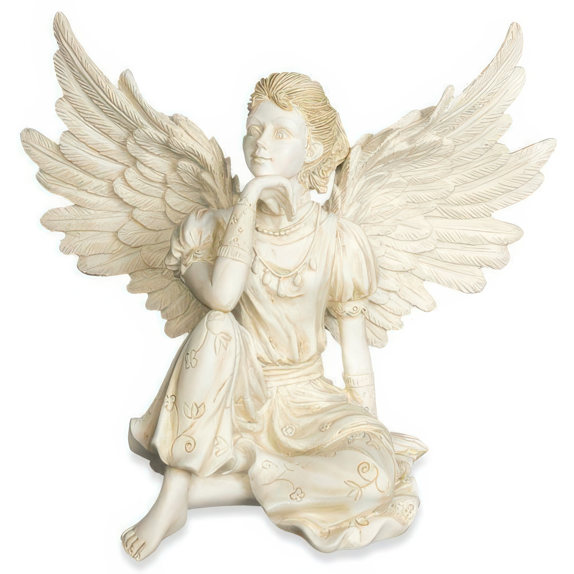Lost In Thought Mini Angel Keepsake