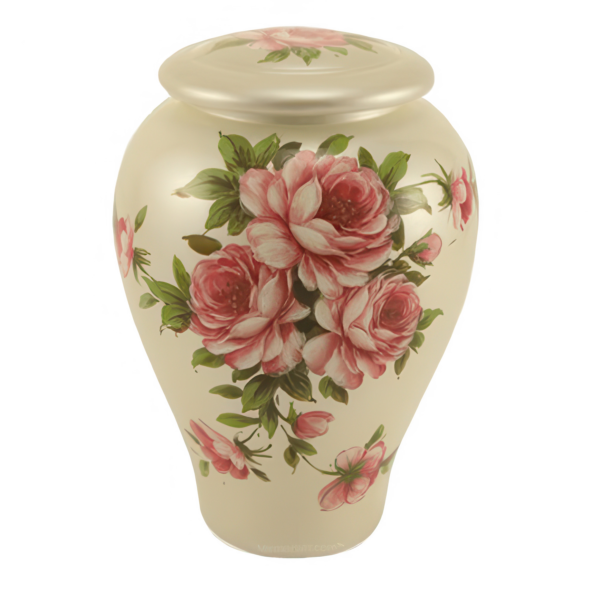 Love Roses Ceramic Urn