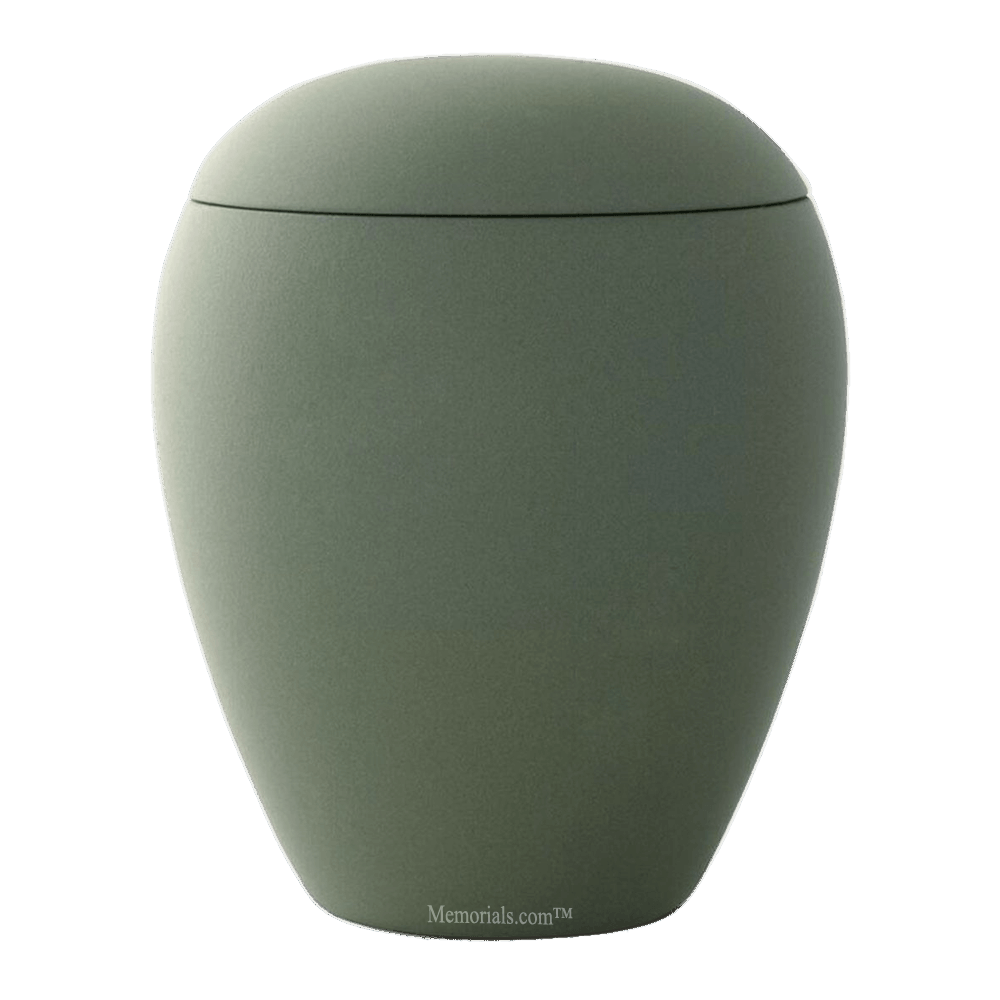 Terra Olive Ceramic Keepsake Urn