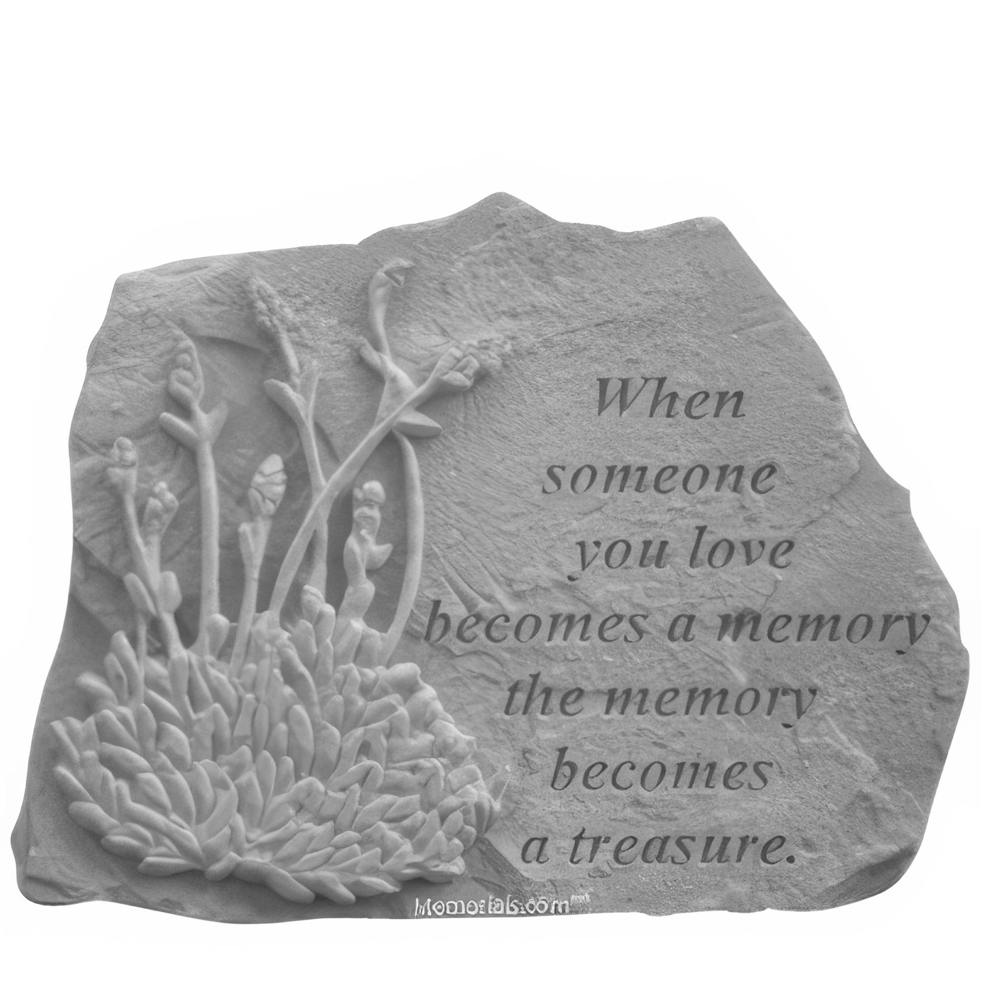Treasure Lavender Memorial Stone