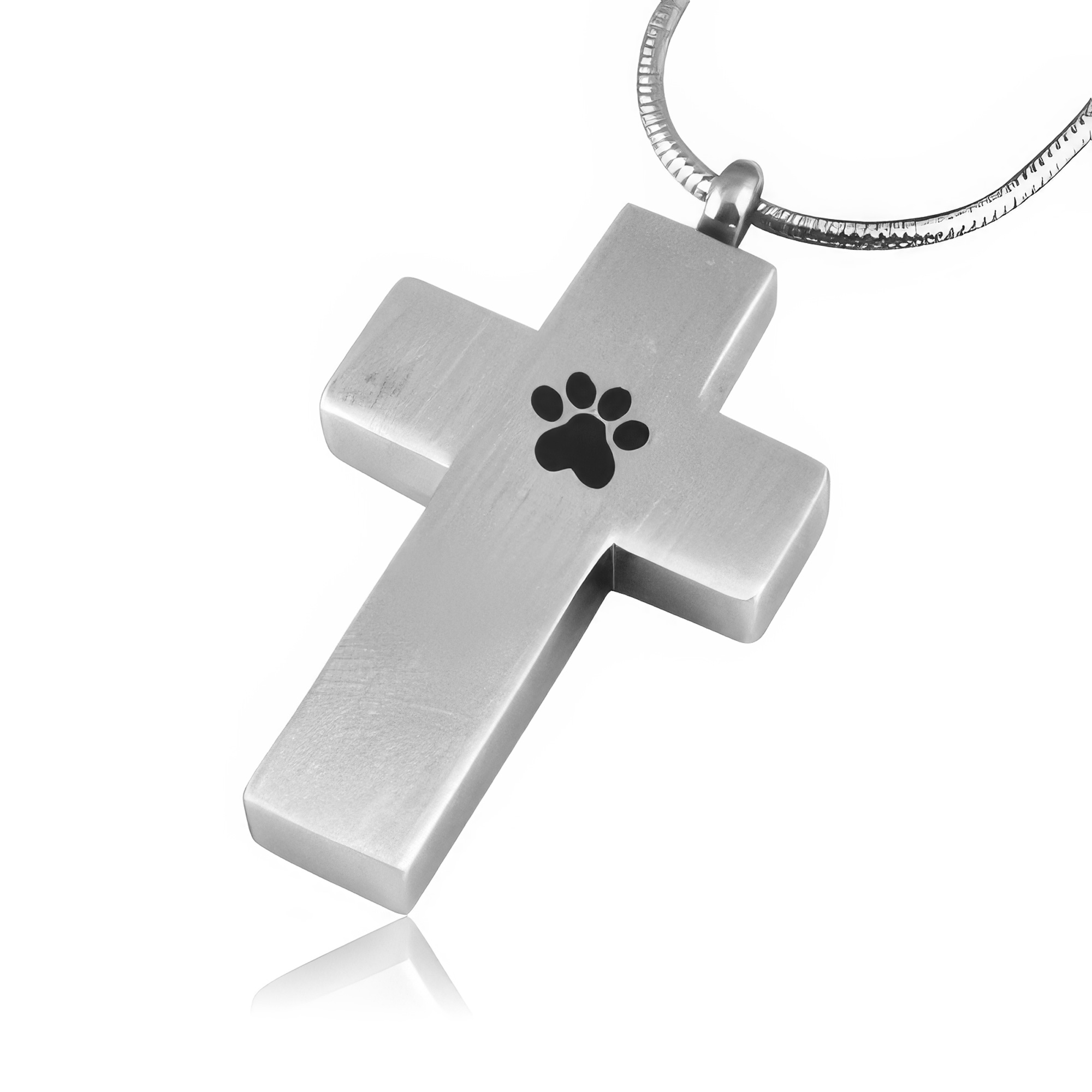 Cross Paw Memorial Jewelry