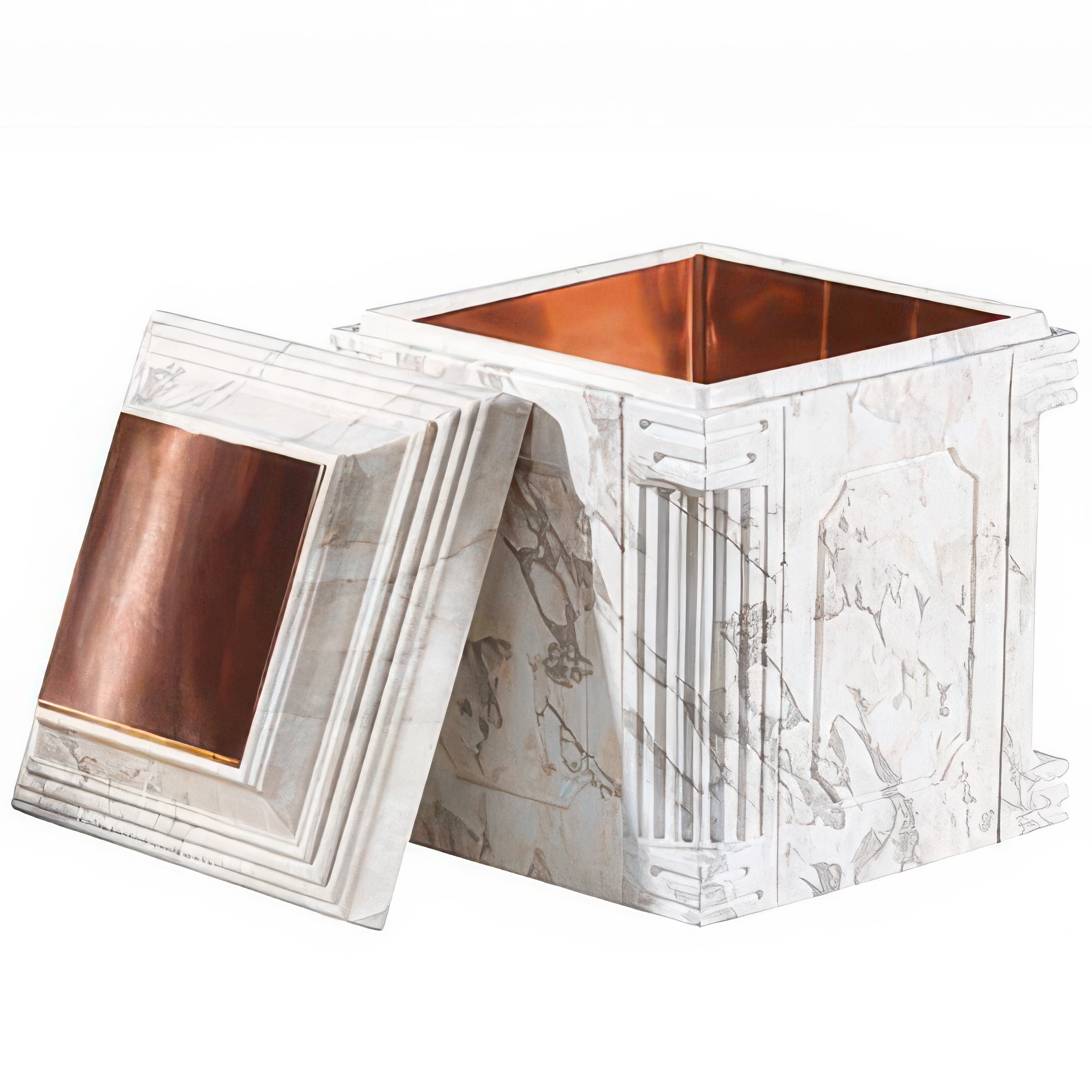 Aegean Copper Cremation Urn Vault