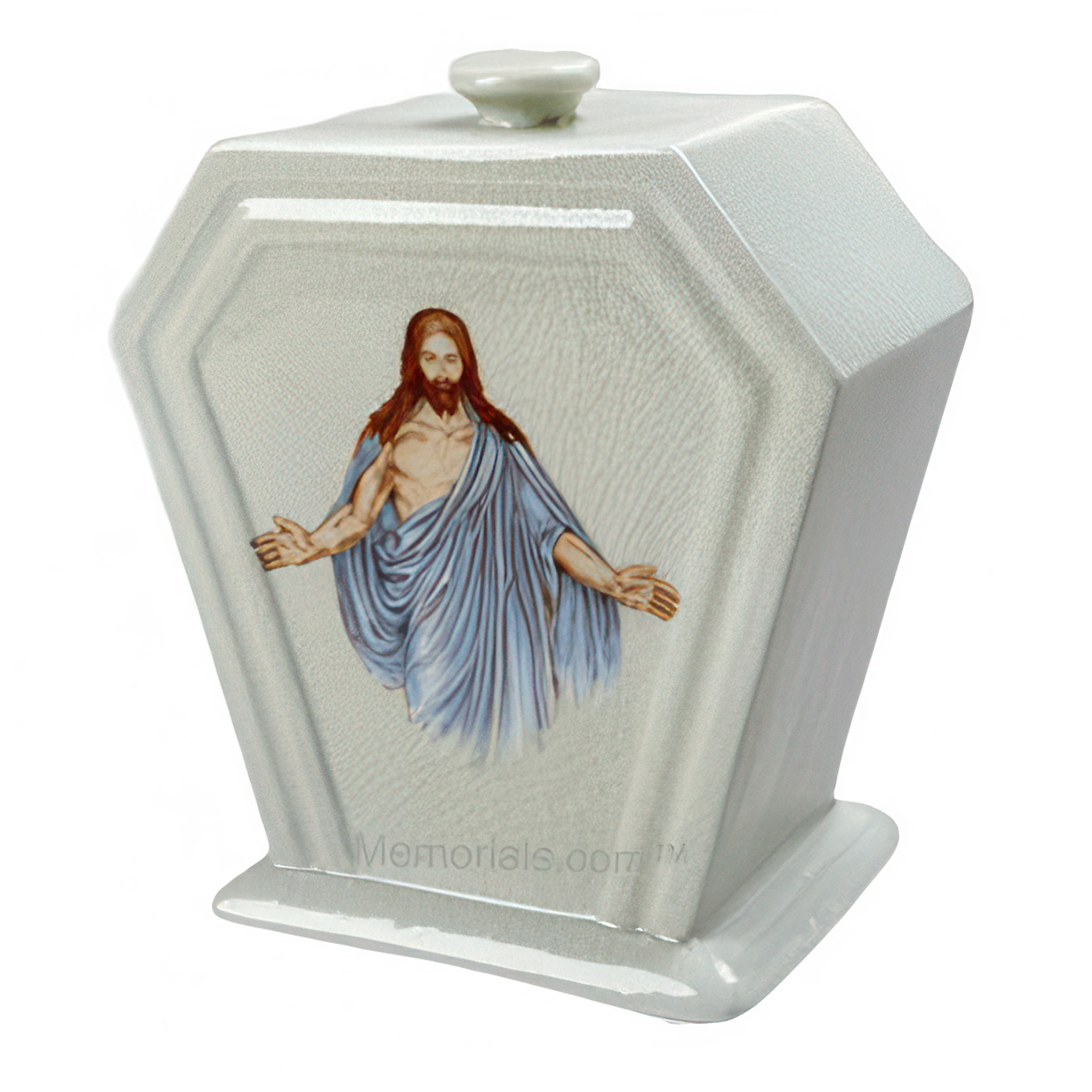 Jesus Porcelain Cremation Urn