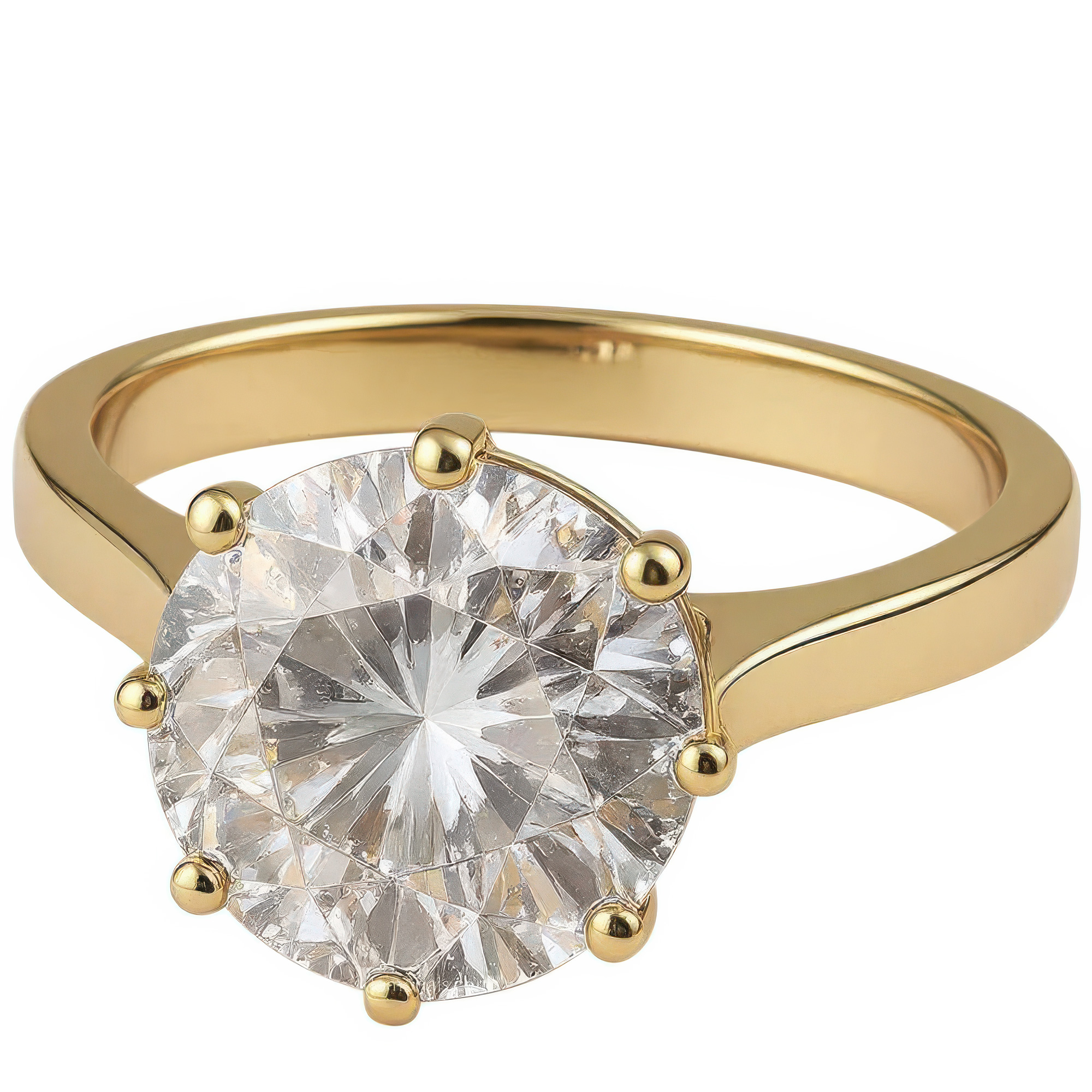 Classic Cremation Crystal Ring