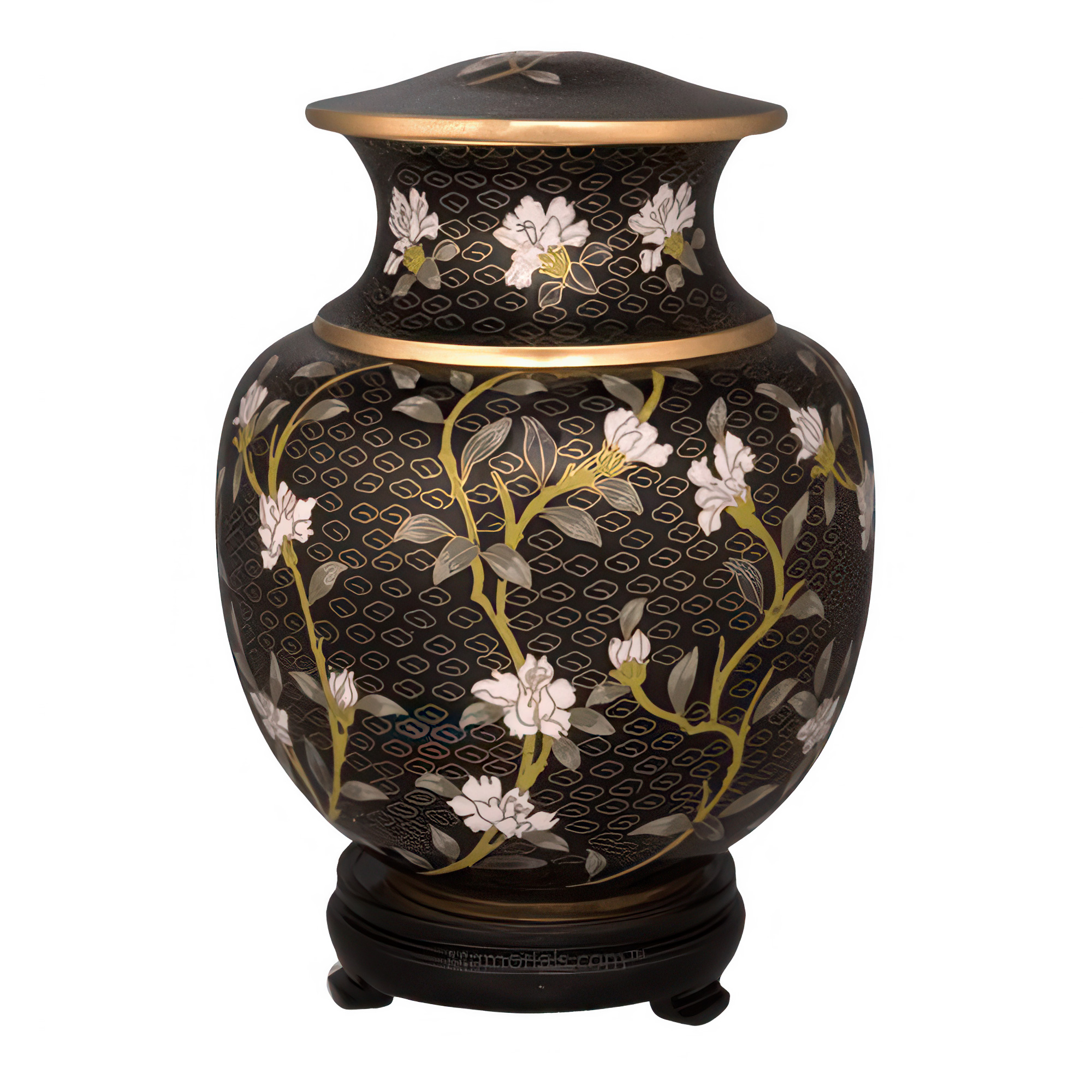 Tivoli Gardens Large Cloisonne Urn