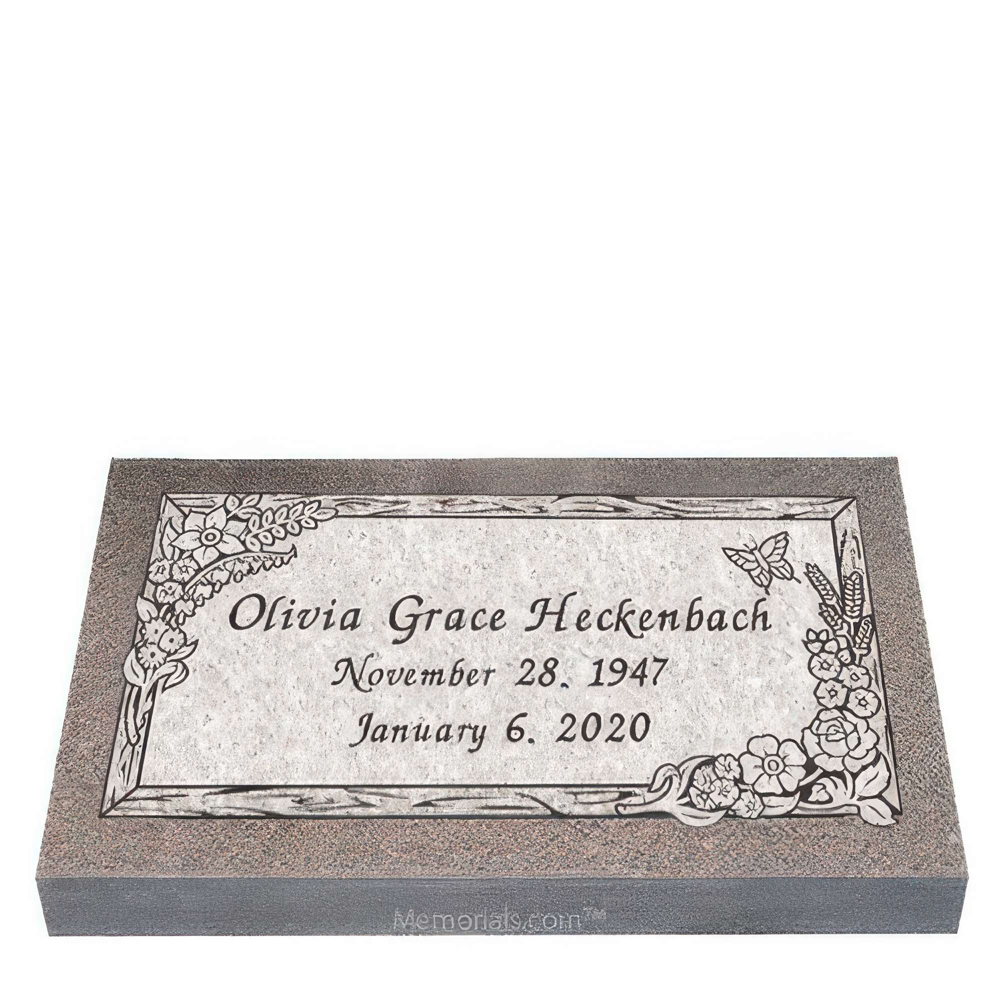 Dreaming Granite Grave Marker 28 x 18