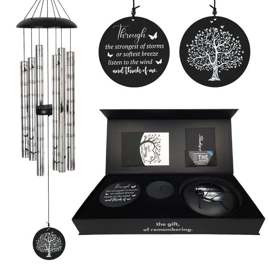 Modern Wind Chime Memorial