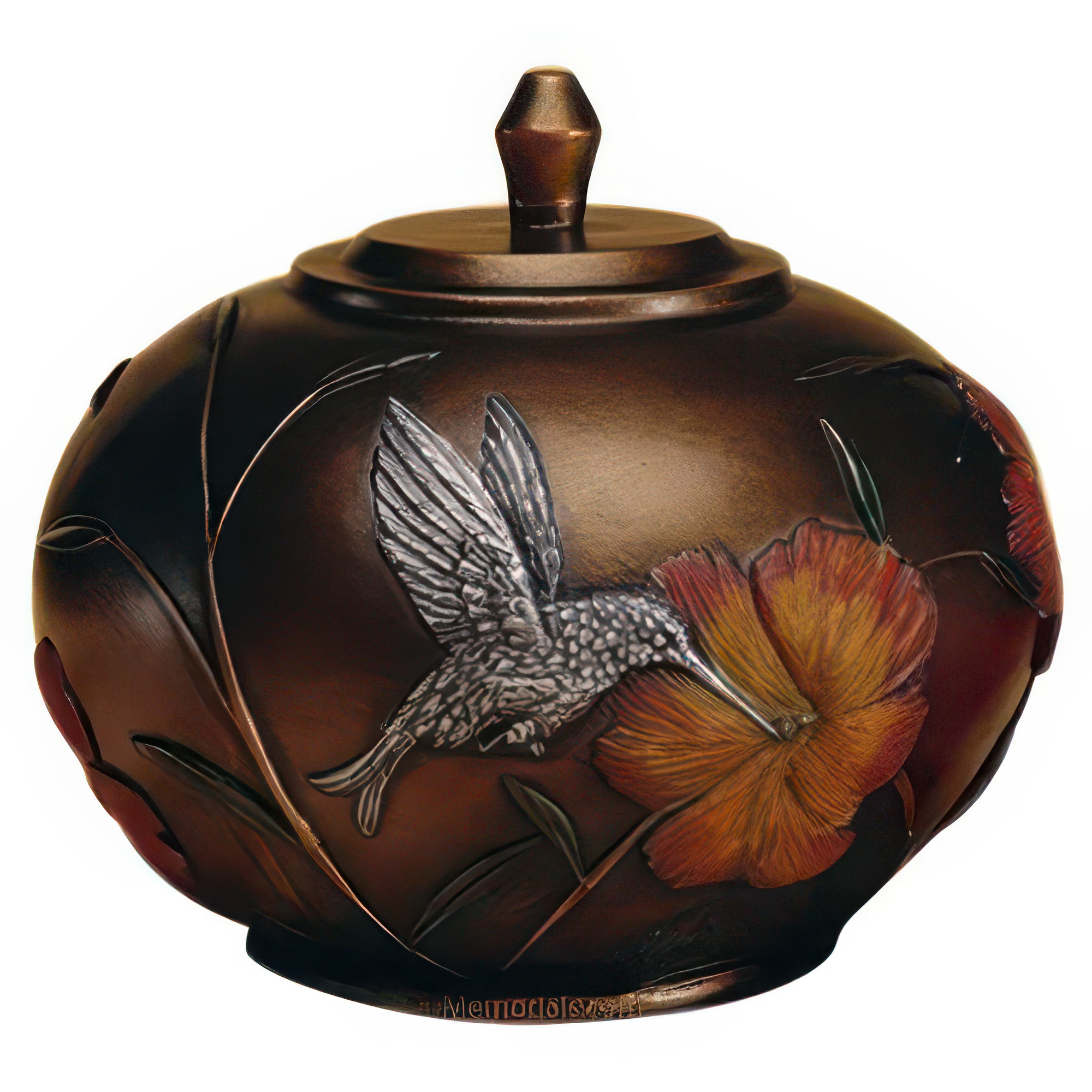 Hummingbird Blossom Cremation Urn