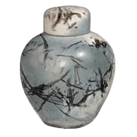 Arctic Ceramic Cremation Urn