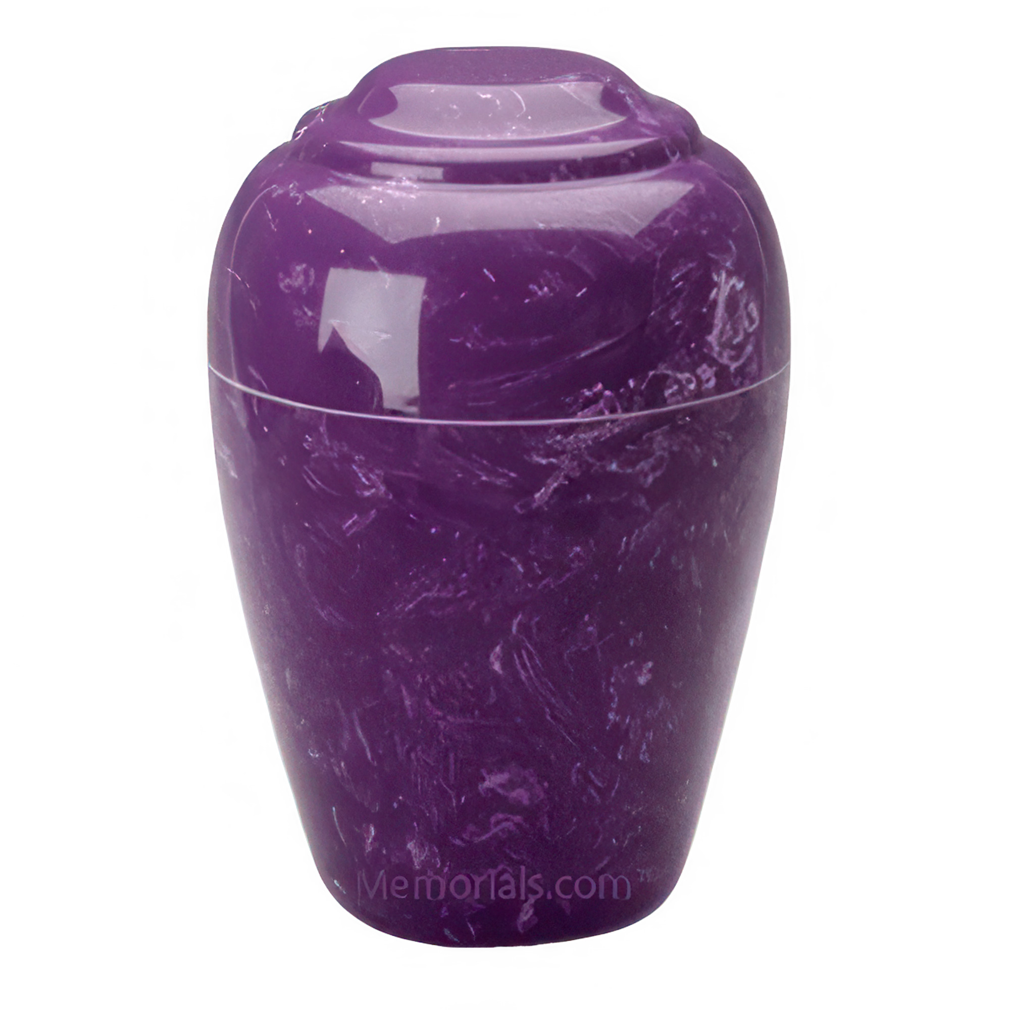 Grecian Amethyst Marble Cremation Urn II