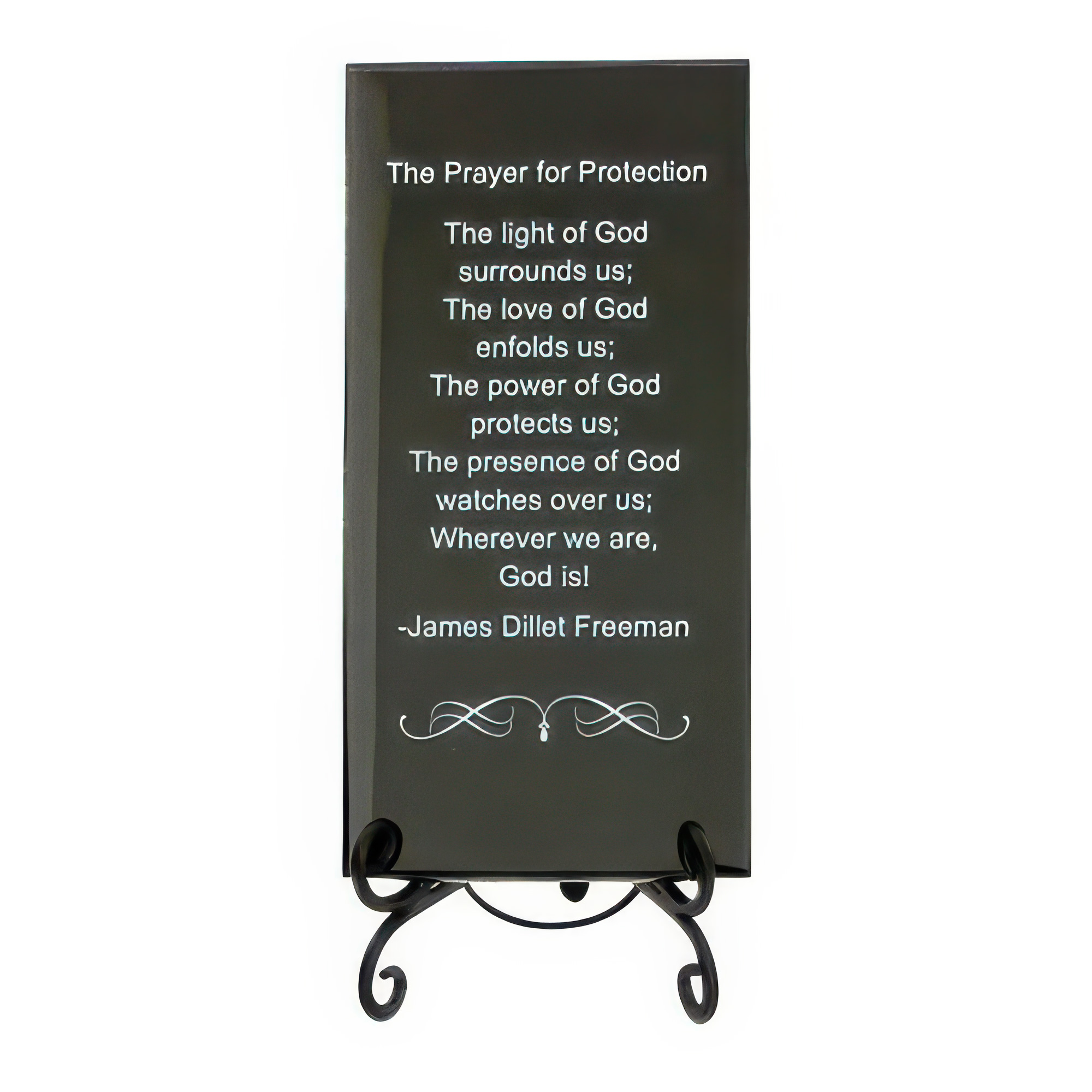 Midnight Prayer For Protection Plaque