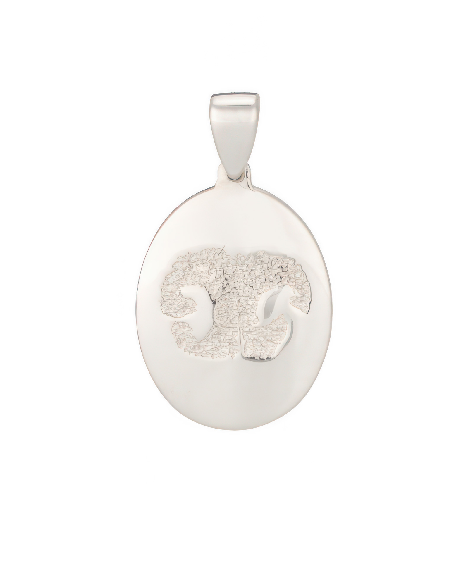 Pet Large Nose Print Sterling Keepsake