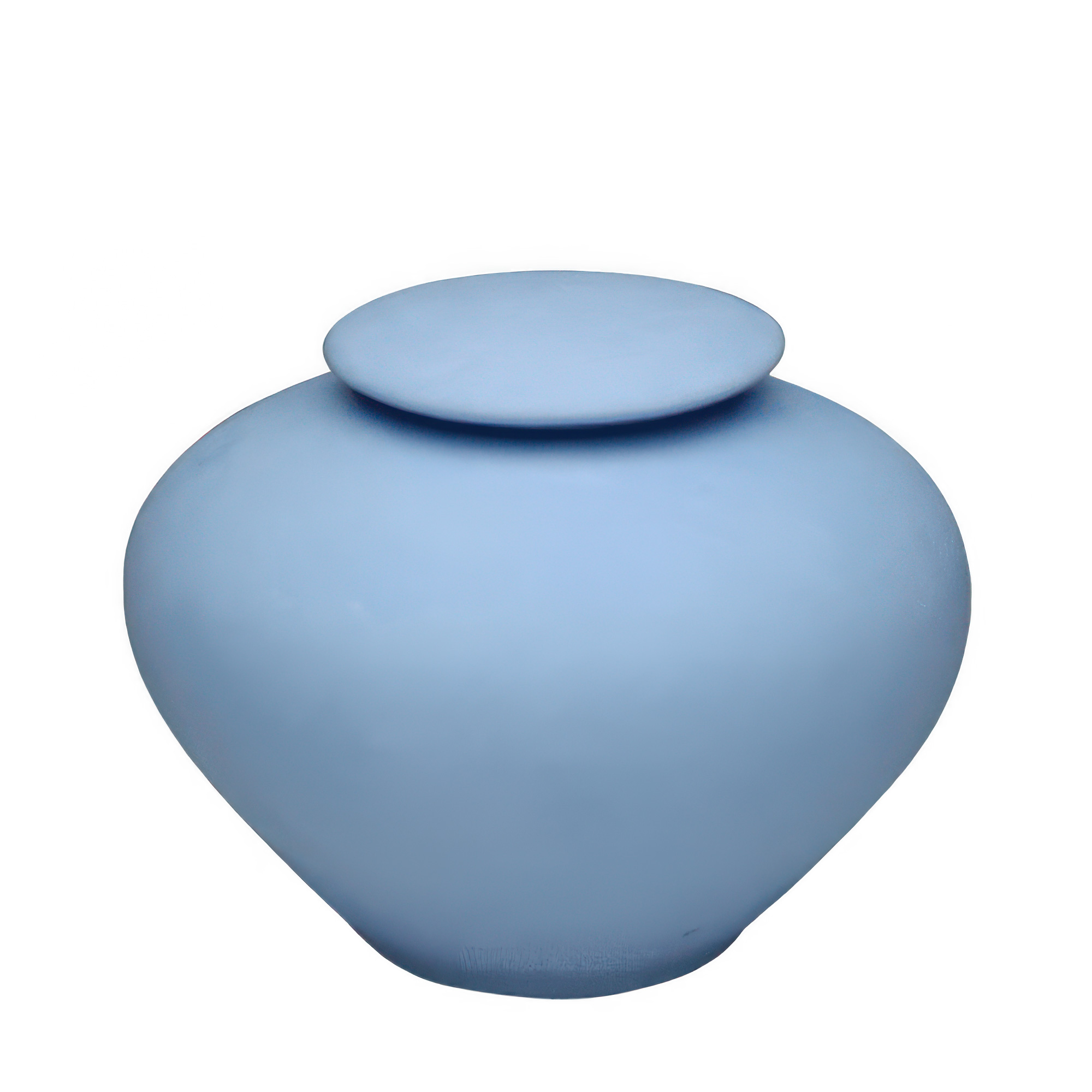 Blue Sea Porcelain Clay Urn