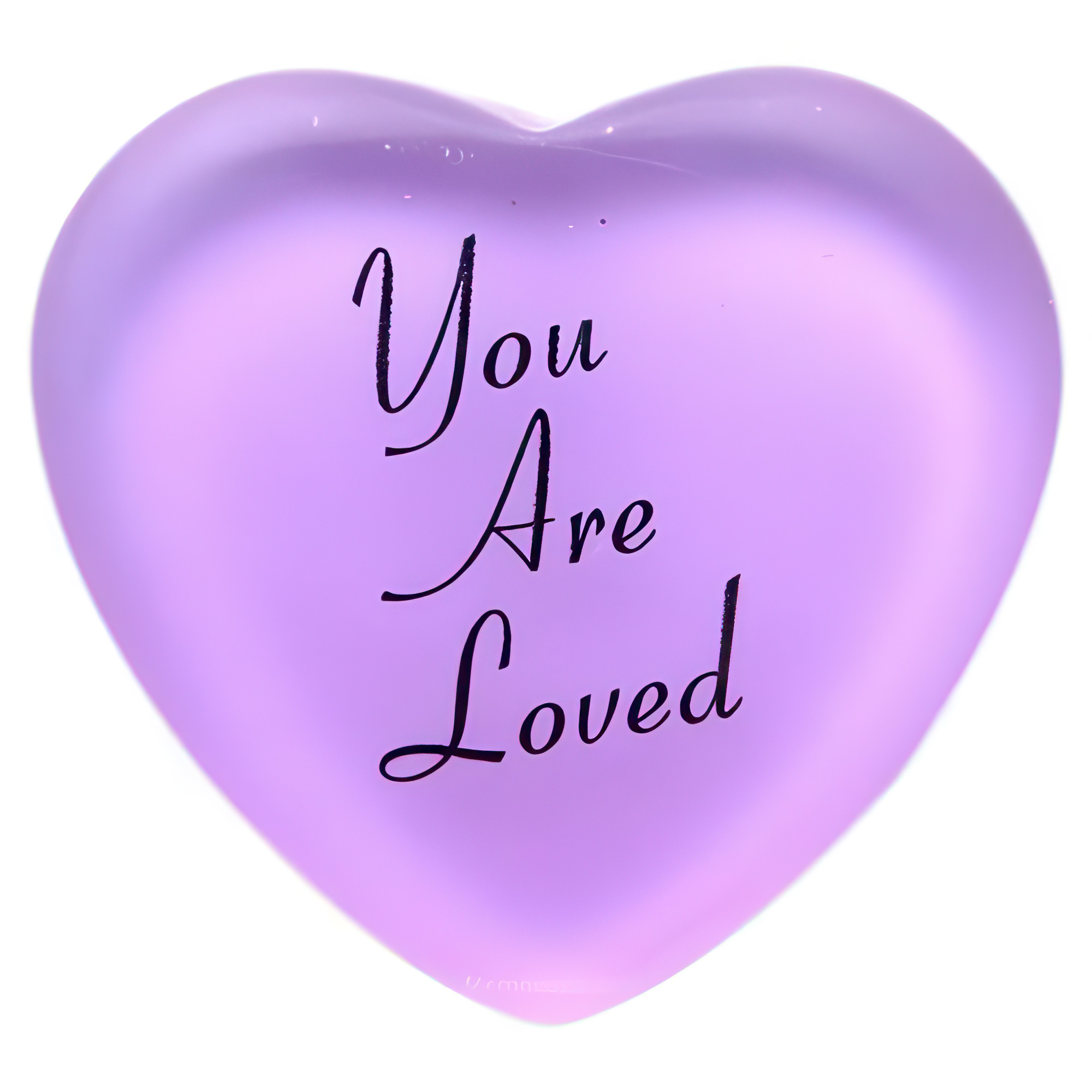 You are Loved Purple Keepsake Stones